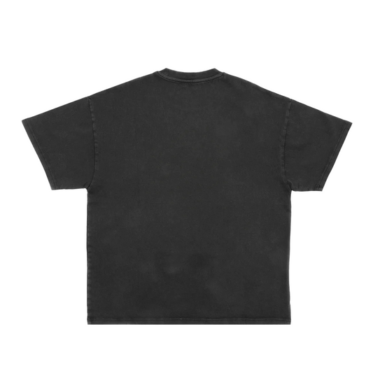 MEMBERS CLUB PREMIUM OVERSIZED T-SHIRT - ACID BLACK