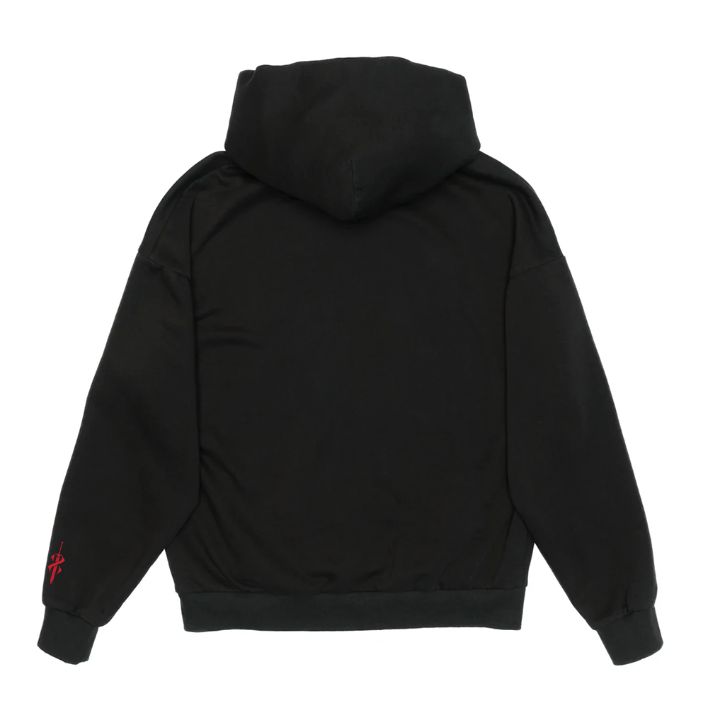 SOORMA ESSENTIAL HOODIE - BLACK