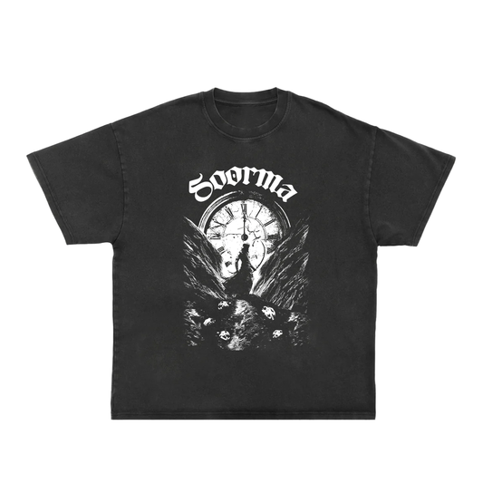 REAPER PREMIUM OVERSIZED T-SHIRT - ACID BLACK